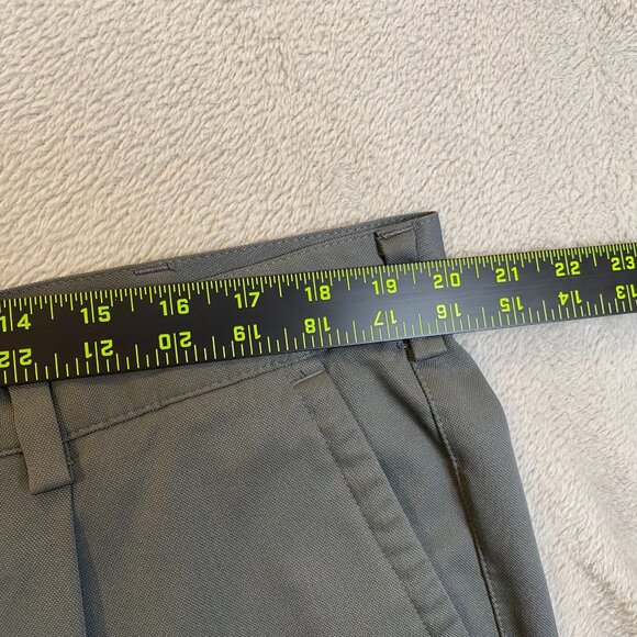 Nike Golf Mens Pants Size 40x32 Gray Polyester Flat Front Cuffs Breathable - Picture 5 of 15